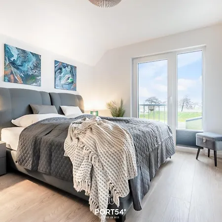 Апартаменты Nordseeresort 42b Blauer Anker Бюзум