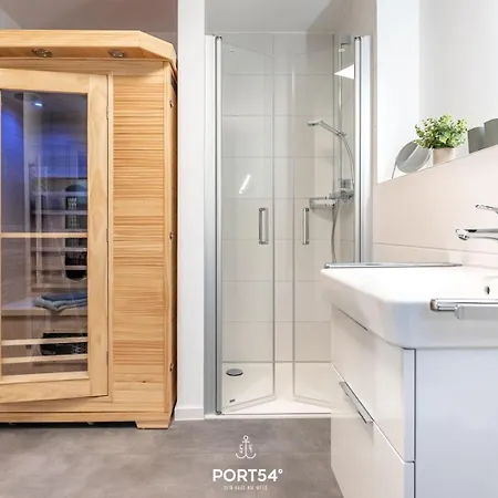 Апартаменты Nordseeresort 42b Blauer Anker Бюзум